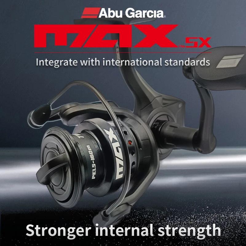 ABU GARCIA MAX SX New Spinning Reels Wide Use Oblique Long Range Projection  River Lake Light Shallow Sea Spinning Fishing Reels