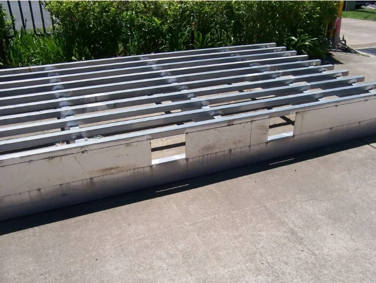 Powder Coated Standard Cattle Grid in 4m*2m