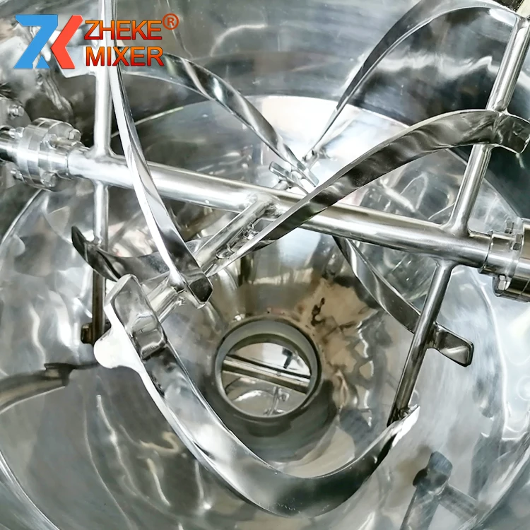 Automatic High Speed Dispersion Blending Mixer Protein Coffee Milk Tea Microelement Fine Powder Mixing Equipment