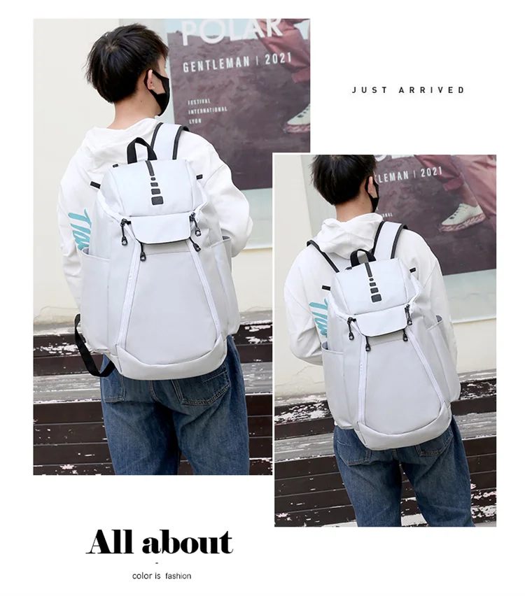 Custom Basketball Backpack - Waterproof Oxford Gym Bag