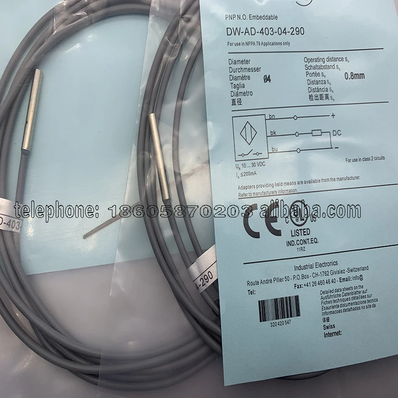 New Proximity Switch Sensor in Stock DW-AD-403-04 DW-AD-401-04 Reliable ...
