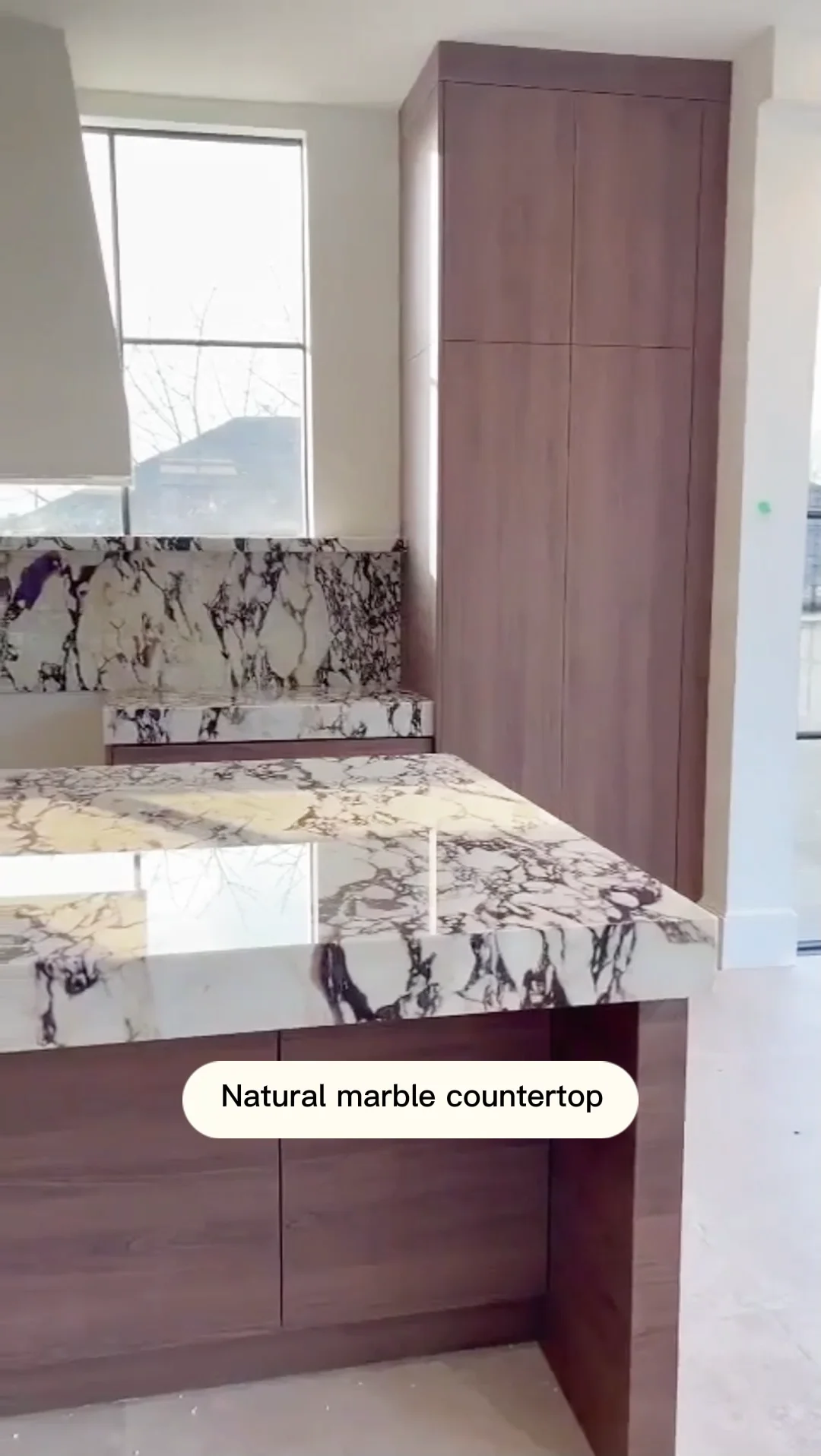 Artificial Stone White Marble Kitchen Countertop Modern Bathroom Vanity