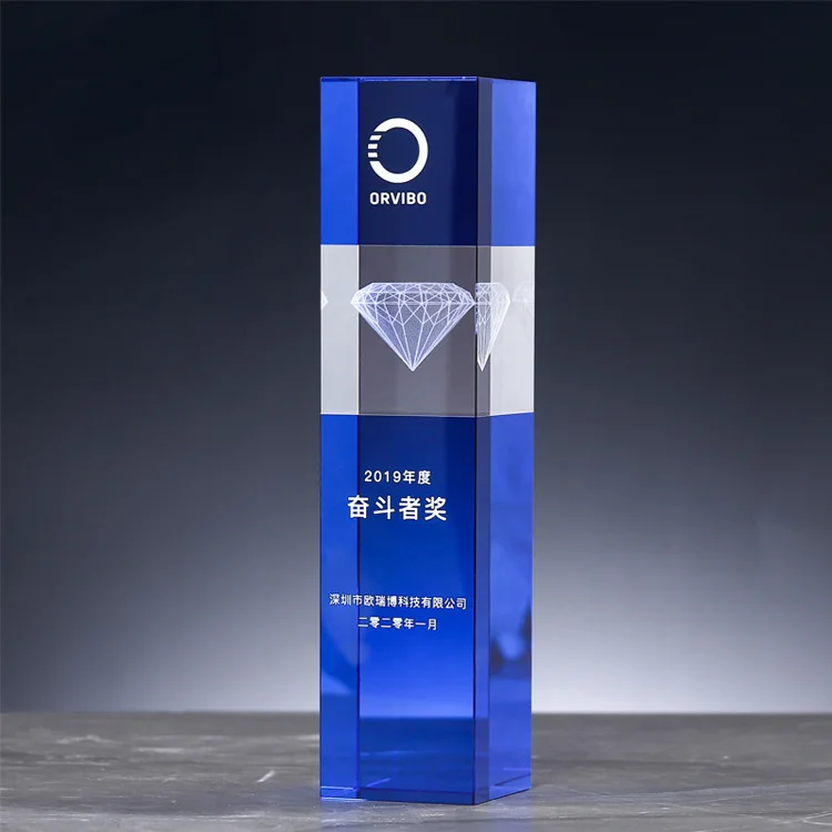 product professional factory wholesale crafts 3d diamond engraving blank custom crystal award-31