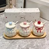 pink blue red 3pcs set