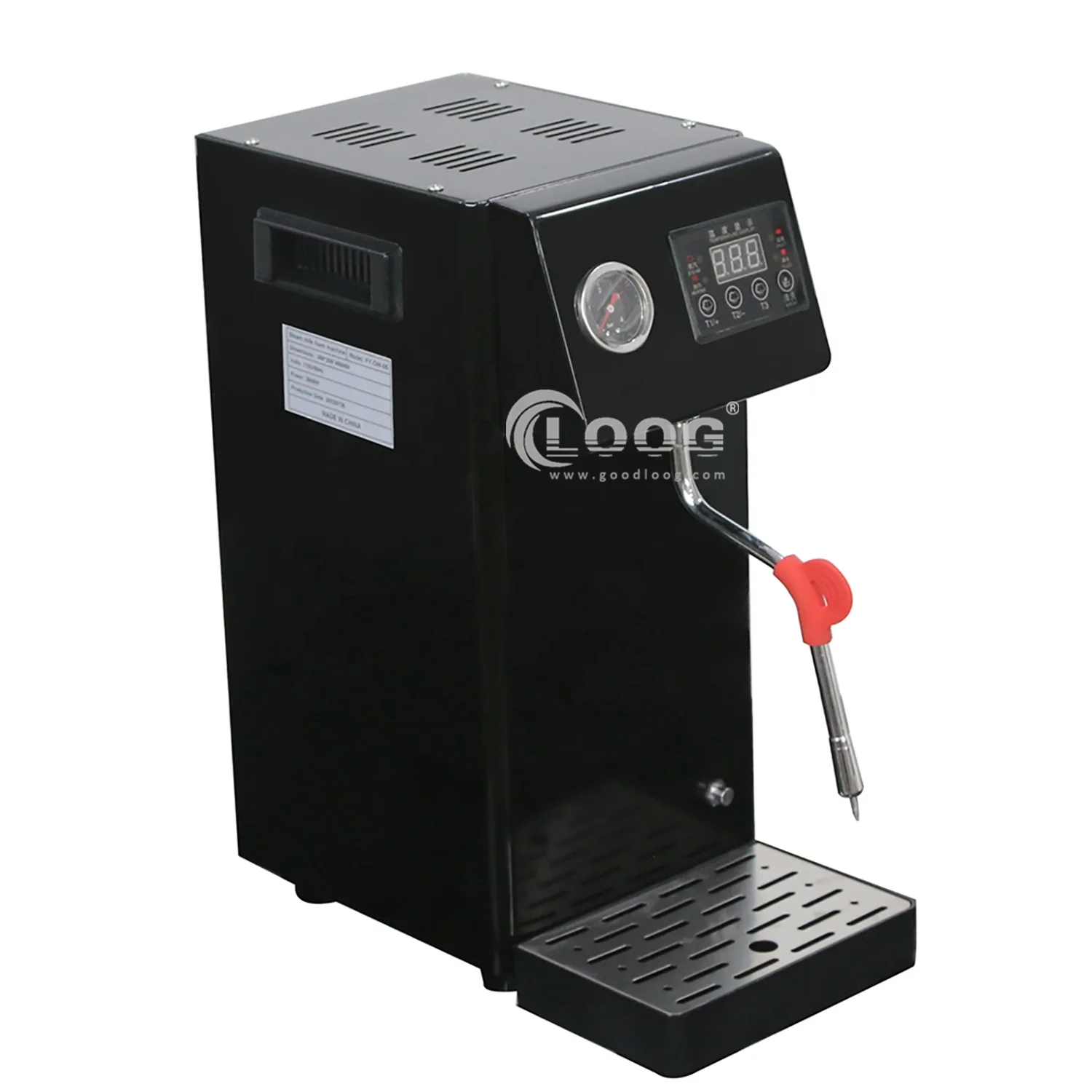 220V Electric Milk Heater For Coffee And Cold Coffee Heater With Foam Maker  Automatic And Efficient In Gold From Gearbestshop, $24.13
