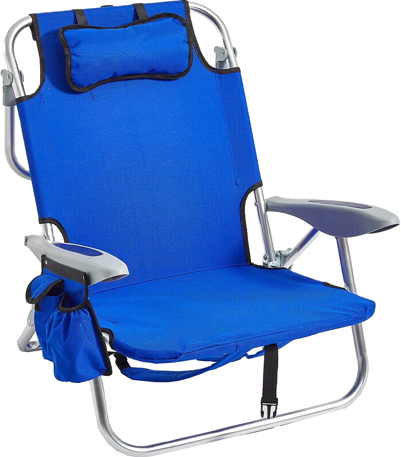Easy Foldable Beach Chair Foldable Camping Chair Aluminum Lounge