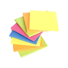High Quality Product Sticky Notes 3"X3 75x75mm 45 Pages Removable Sticky Notes For Office Supply