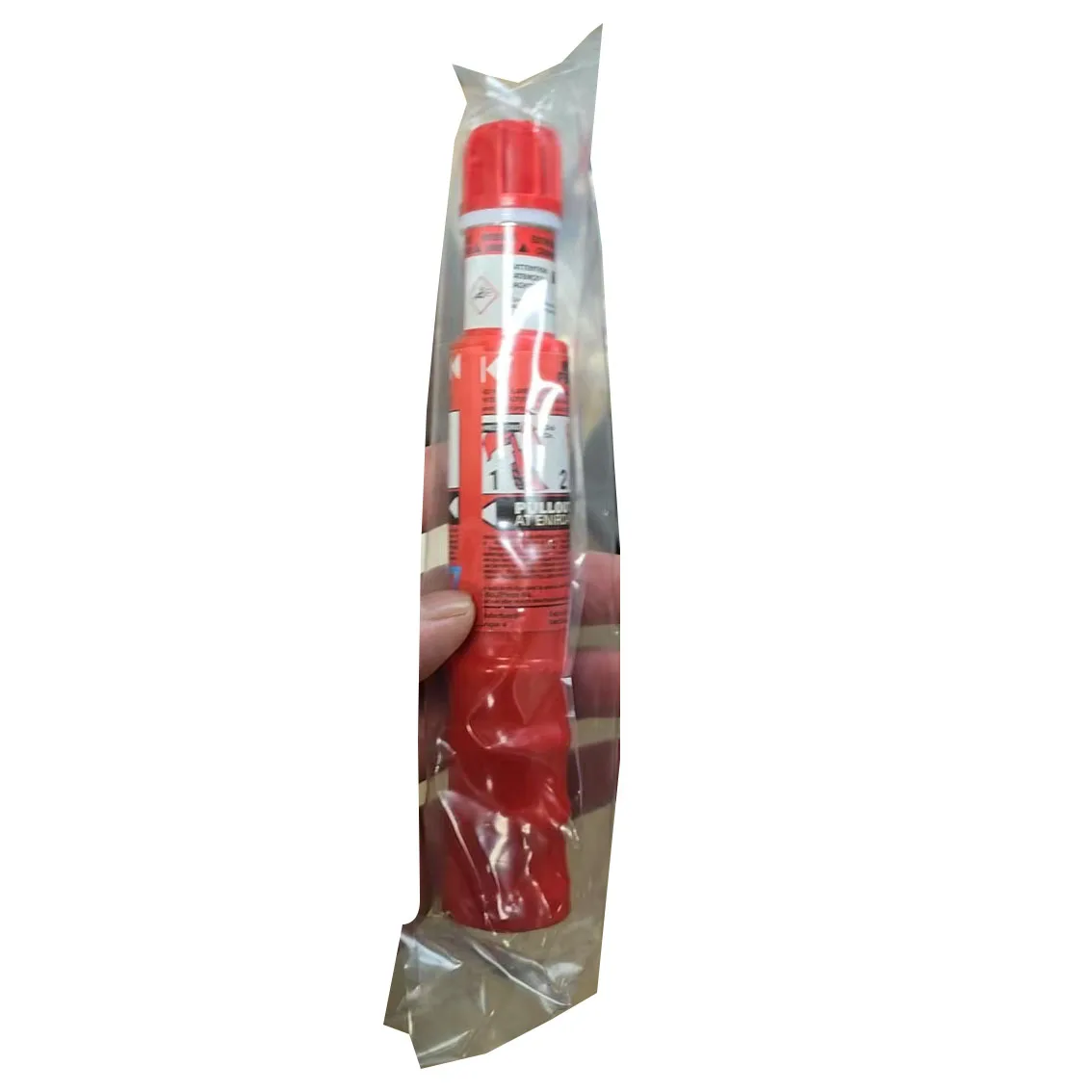 Red Flame Handle Fireworks Colorful Display Product Type Firecrackers & Fireworks