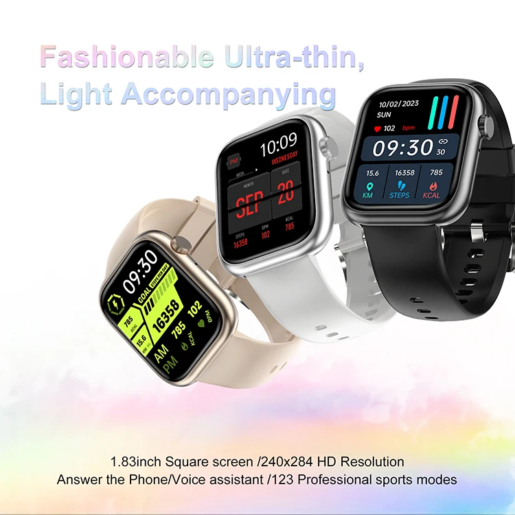 Da Fit APP G104 Smart Watch Men Women 1.83inch BT Calling Fitness Sports Monitor OEM Smartwatch Reloj