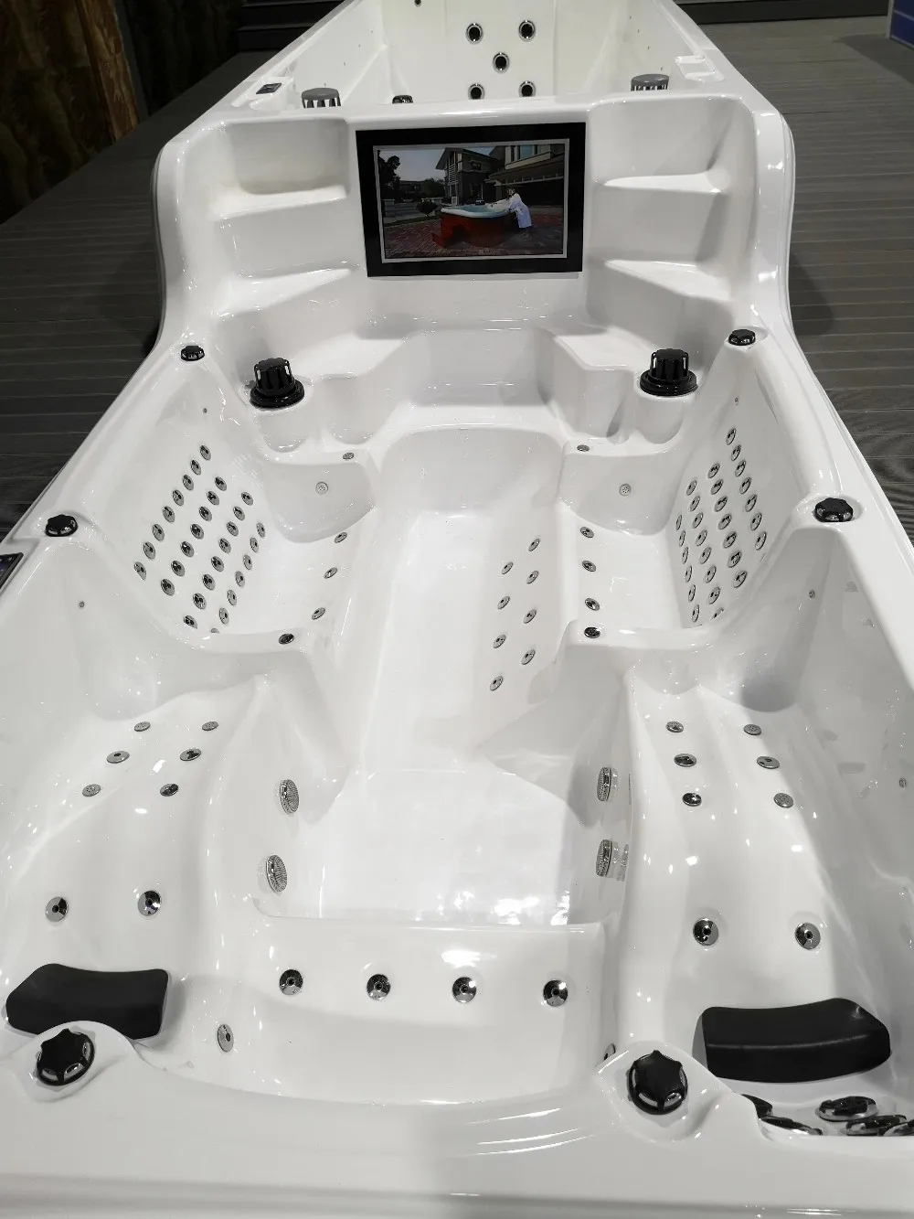 2022 BG-6613 класса люкс для серфинга прямоугольный надземный бассейн с