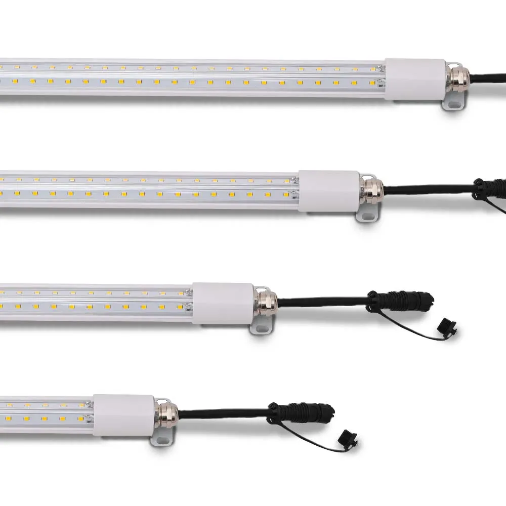 Reach in Freezer Room Led Visi Cooler Light 6 8 Feet ft T8 Tube V Shape Freezer Lights 20w 30w for Walk in Cooler Freezer