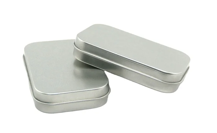 altoid tin cigarette case Factory Wholesale Food Safe Tinplate Empty Silver Altoids Tin Box with  Hinged Lid Custom Design 95x60x21