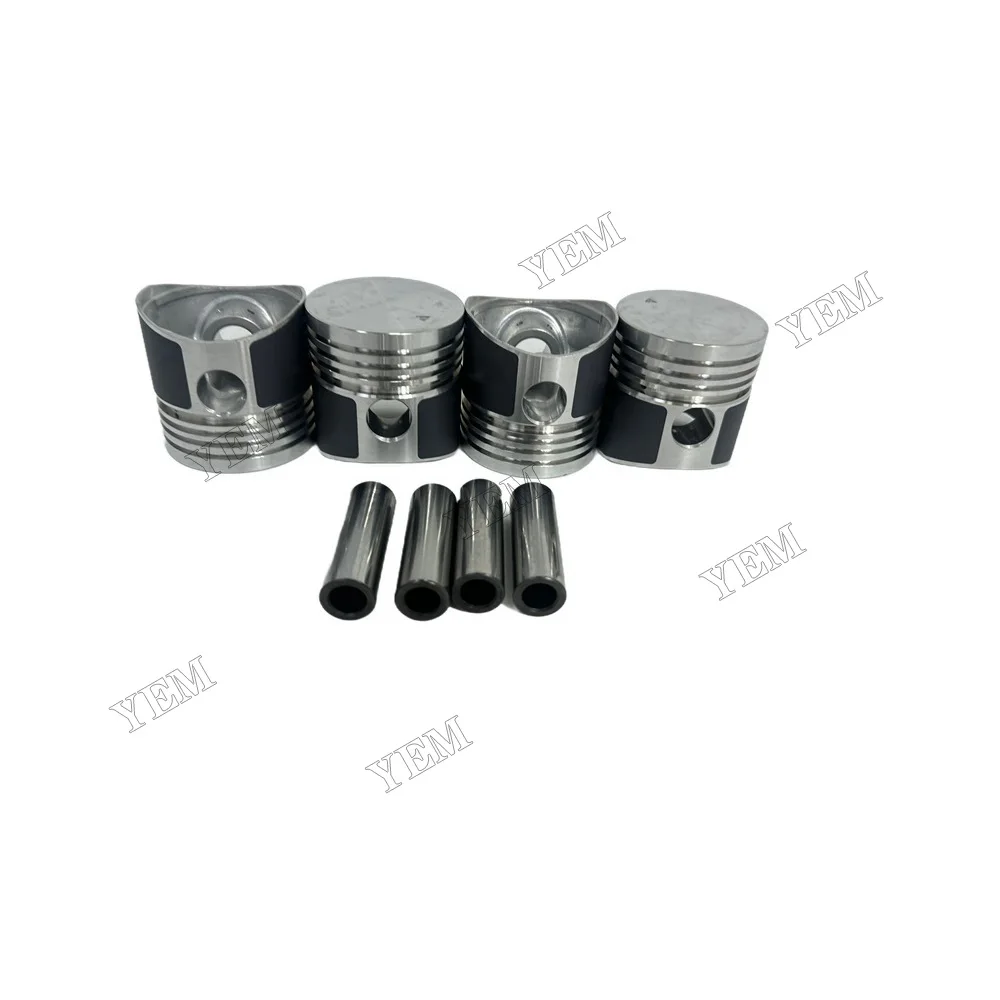Piston Kit Compatible for Mitsubishi K4B Engine Parts Stock Complete 2