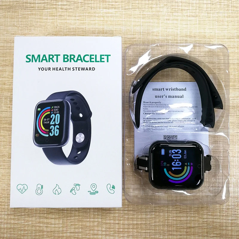 Relógio Inteligente Smart Band Smart Watch D20 Y68 Pulseira