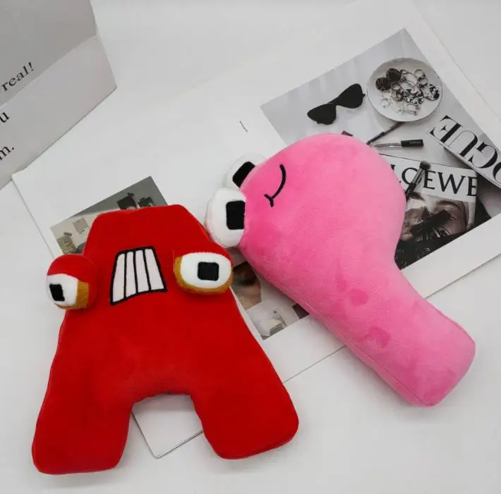 Custom Alphabet Lore Plush Kid Education Interactive Toys Plush Alphabet Lore