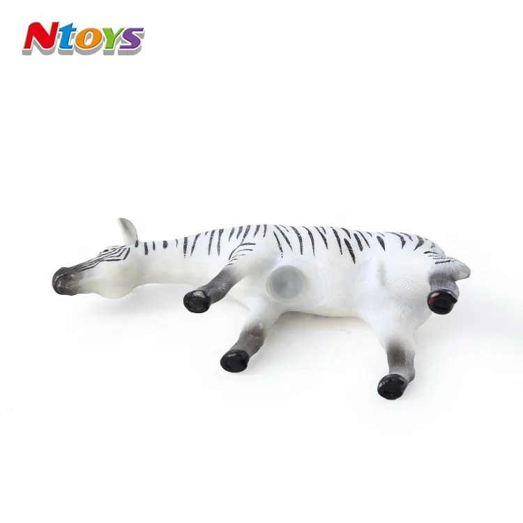 PVC Simulation Wild Animals Toys Zebra for Kids Pretend Play Juguetes Para Animales Kinder Spielzeug