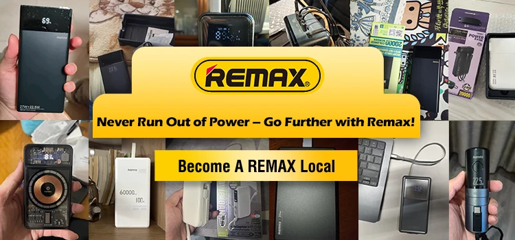 Remax 100000mAh Power Bank - Fast Charging 22.5W PD, Outdoor Use, LED ...