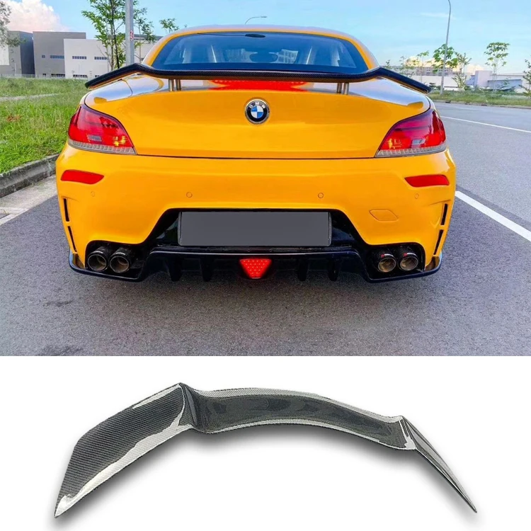 Rowen Style Carbon Fiber Rear Spoiler Wing For 2012 2017 Bmw Z4 E89