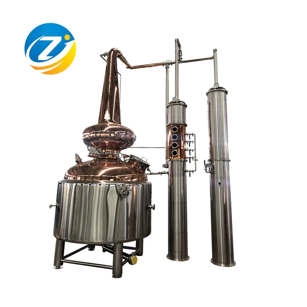 1200L Commercial Steam Heating Alcohol Distiller from China