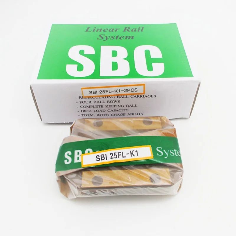 Korea SBC Linear Carriage Block SBI 15FL SBI 15FLL for Automation Industry Linear Motion Systems