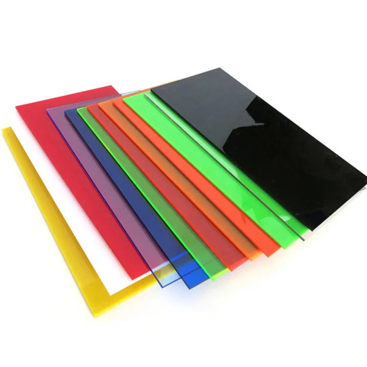 Customized Colorful Plexiglass Cast Acrylic PMMA Sheet