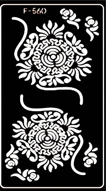 beauty sticker henna tattoo stencils wholesale