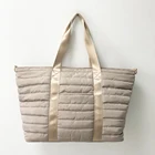 Bag Fashion Large Capacity Purses Handbags Women Quilted Shoulder Bag Warm Puffer Tote Bag