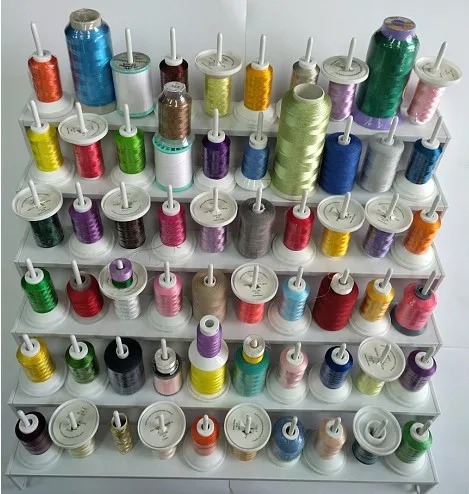 Deluxe Embroidex 60 Spool Cone Thread Stand/Rack Organizer for Sewing and Embroidery