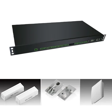 W-TEL Server Room Environmental Monitoring System Alarm Monitor Monitoring Host with RS485 Communication Protocol