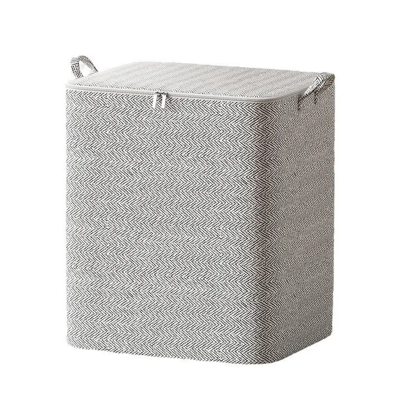 Large Capacity Household Quilt Storage Bag Clothes Quilt Storage Bag Moving Living Room Bedroom Quilt Sorting Storage Basket