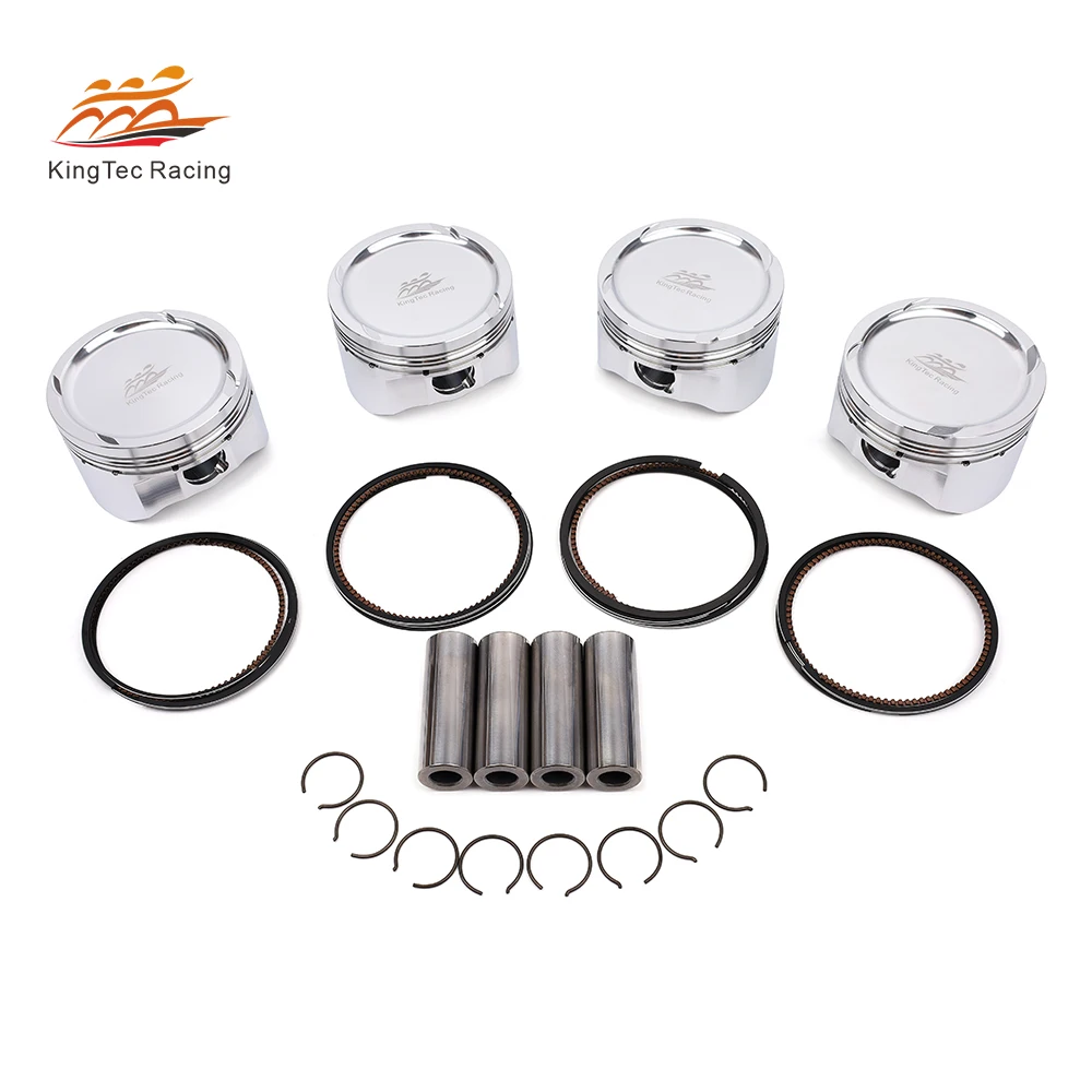 KingTecレーシングカスタム81mm R18鍛造ピストン ホンダシビックR18A