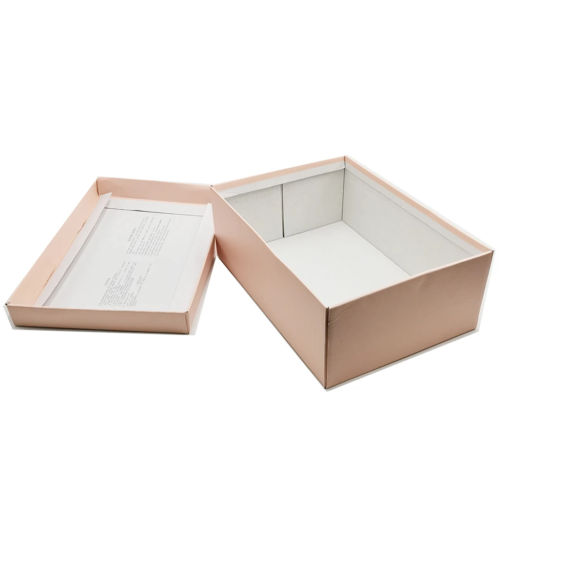 Custom Corrugated Box With Handle Logo Luxury Shoes Boxes Packaging ...