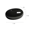 Black water drop tissue box-single layer