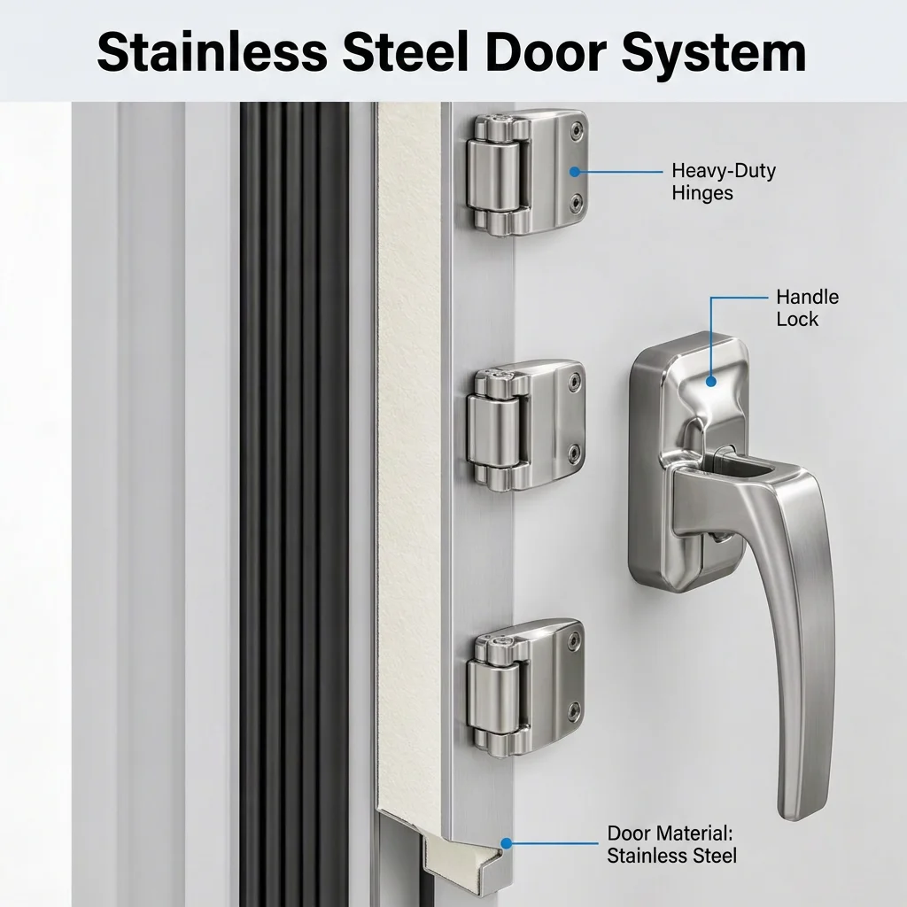 Modular Cold Storage Unit, Stainless, Steel - detail 14