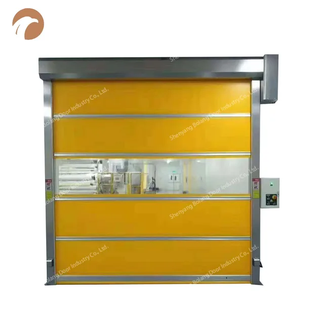Insect-proof dust-proof high-speed doors fast doors for chewing gum processing plants