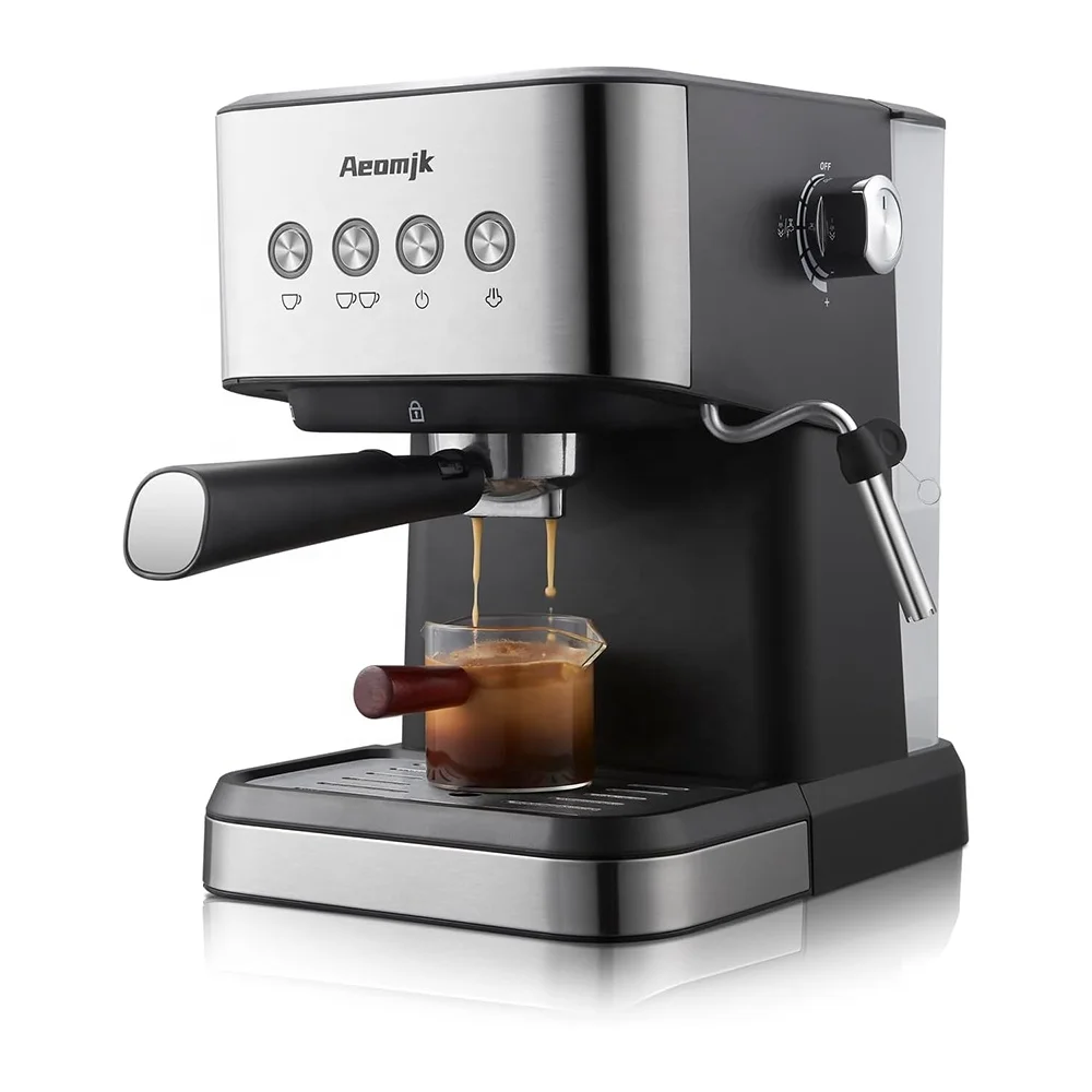 エスプレッソマシンAeomjk Amazon | Aeomjk Espresso Machineコーヒーメーカー, 20 Bar