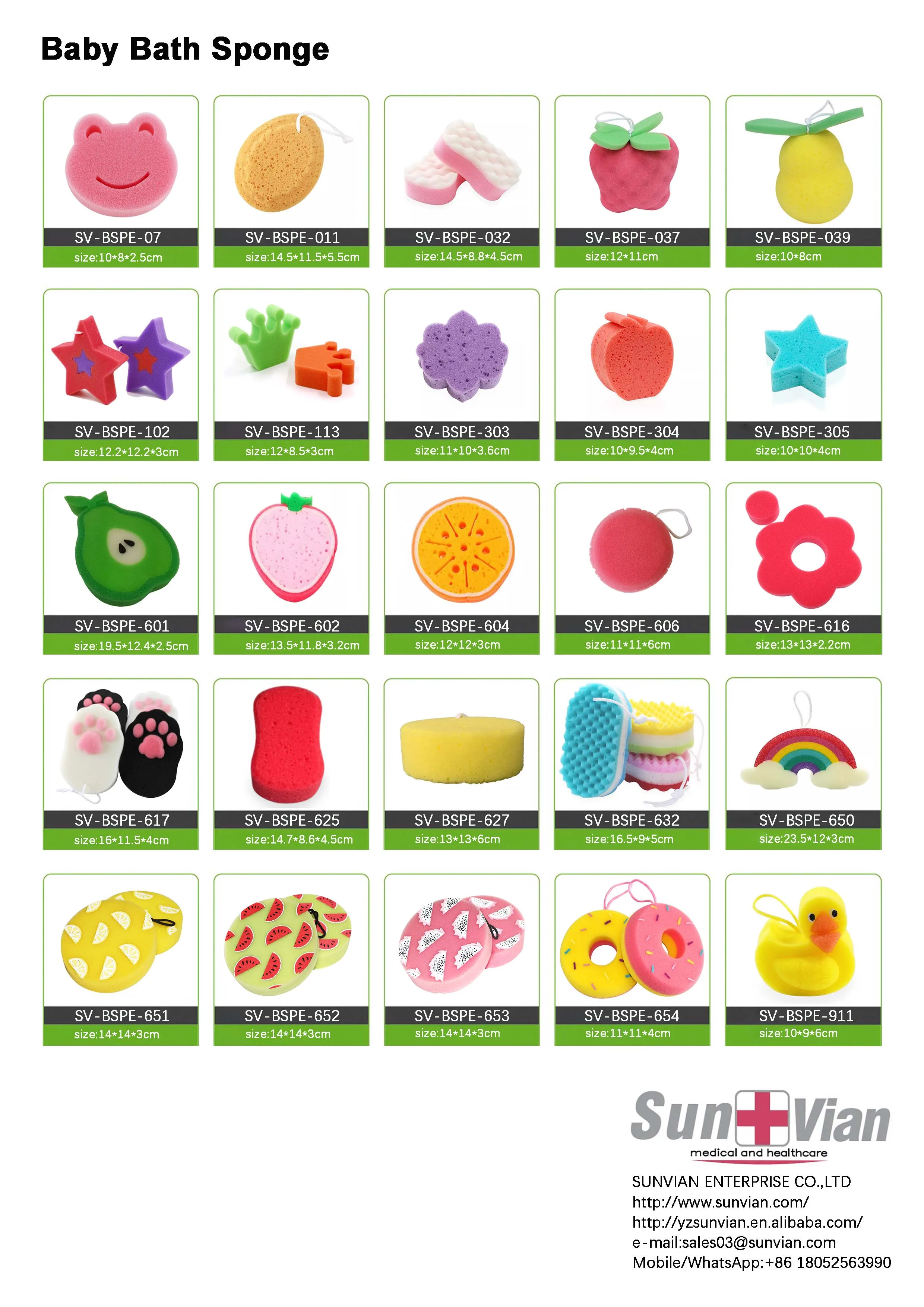 Doughnut cake shape baby bath sponge for body cleaning manufacture