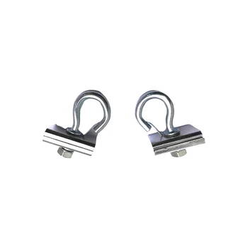 Optical Fiber Clamp Puller Hook Ftth Accessories Steel Wire Rope Puller Hook Leather Tight Clamp Puller Hook Fiber Optic Parts