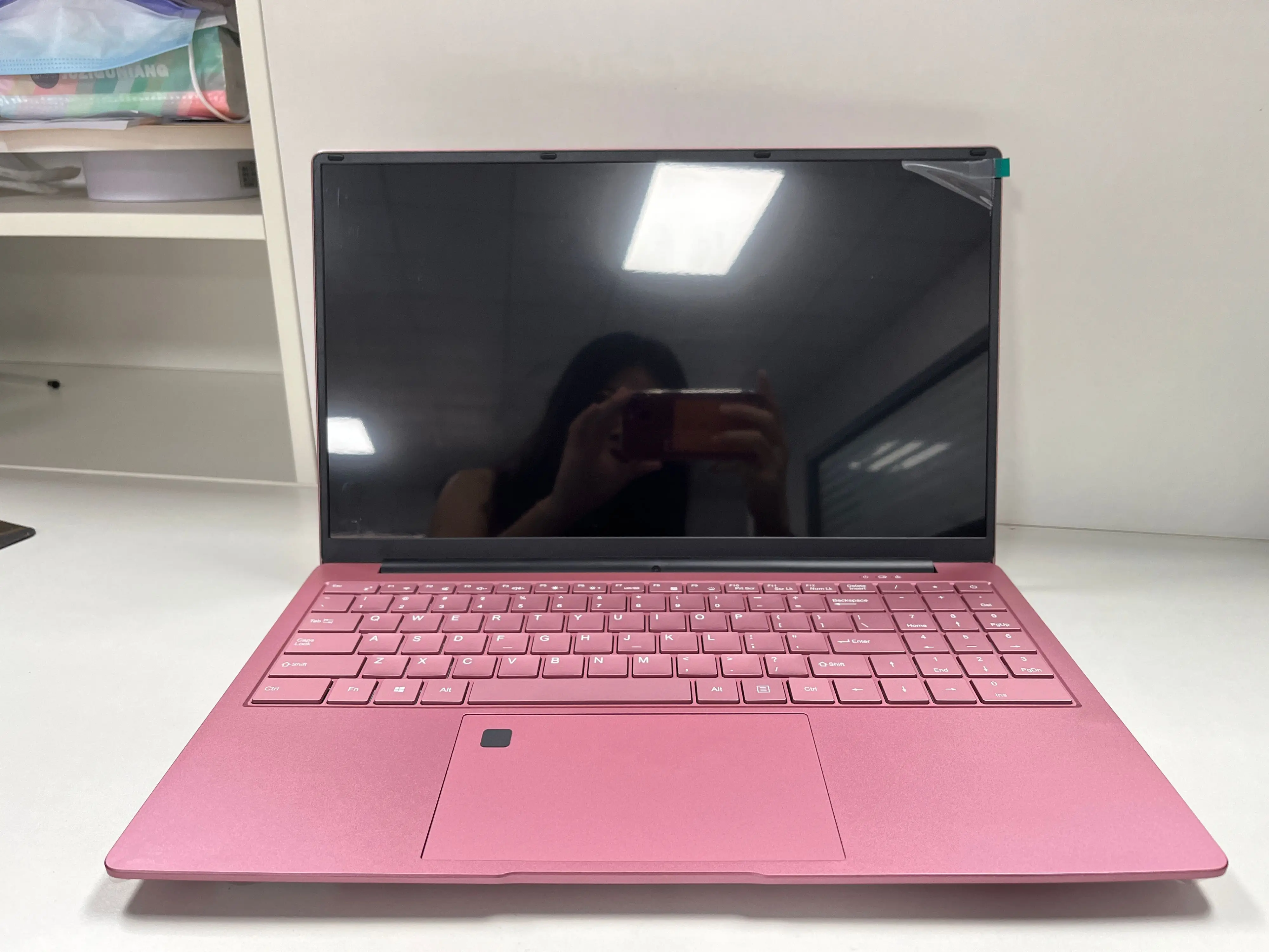 Bulk Purchase 15.6 INCH Intel N95 11th Gen Personal Notebooks 4 Core 4 Thread Windows 11 256GB 512GB 1TB SSD Home Pink Laptop