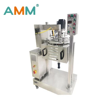 AMM 20L Flat flange multipurpose vacuum homogenizer glass lab reactor systems for pilot plant smart