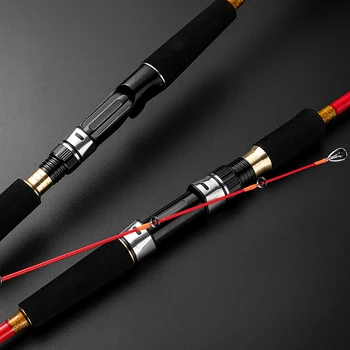 CHEERY Red FUJI Rings 1.55m 1.8m Light Fishing Boat Rod Offshore Fishing Raft Rods Bass Light Offshore Rod for Sea Fishing – Rod – view 4