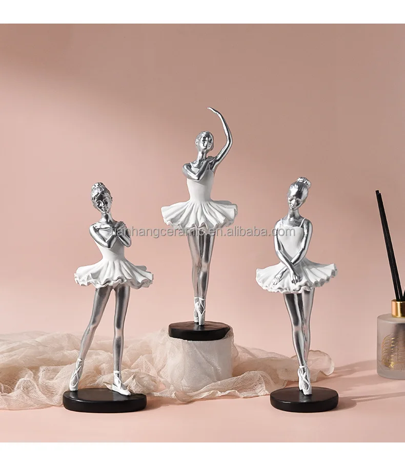 Decoración abstracta creativa de bailarina de ballet nórdica, arte para niña, sala de estar, habitación de princesa, mesa, decoración suave para el hogar, regalo.jpg