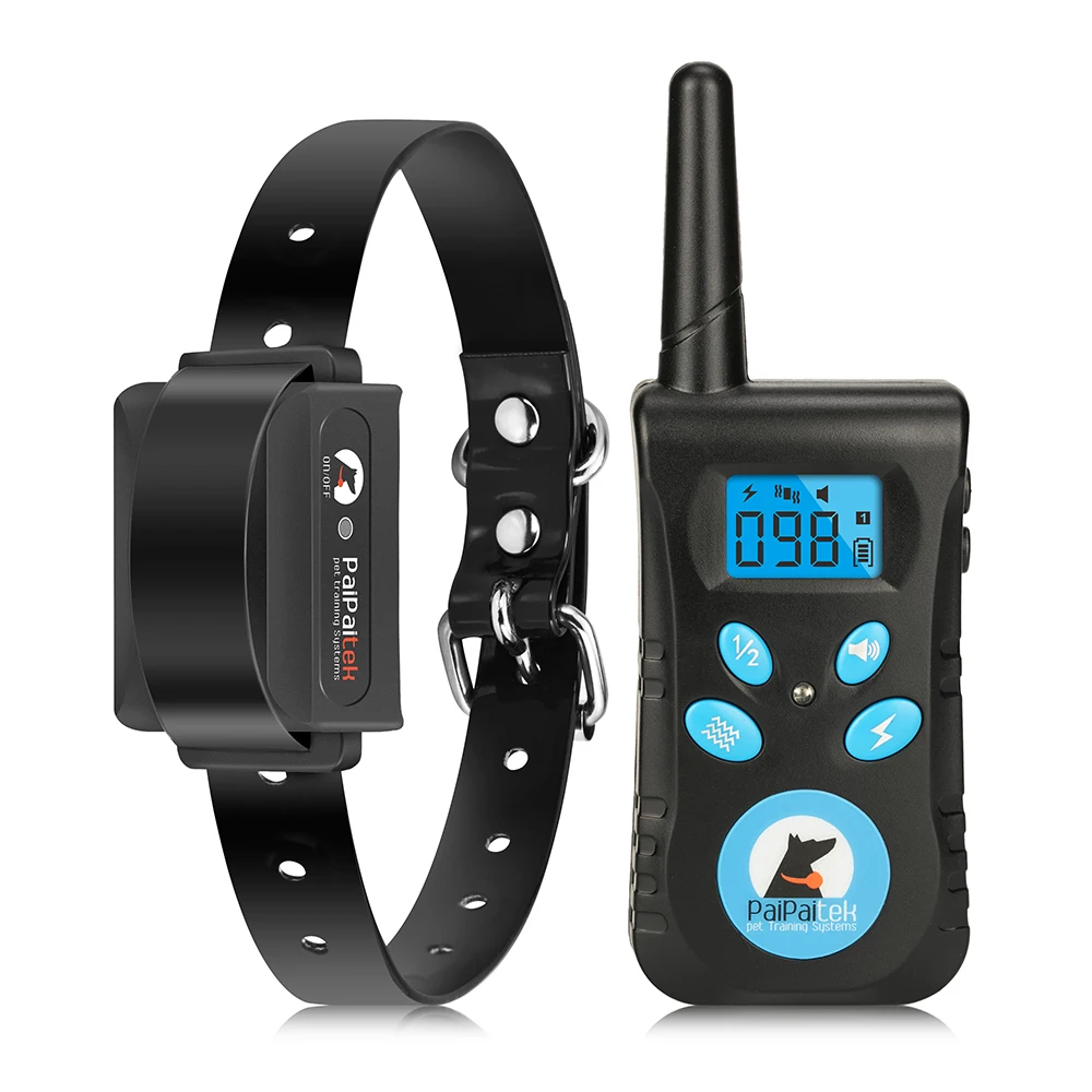 Автоматическая анти-лай E воротник удаленного обучения собаки звуковой сигнал вибрации Pet анти кора