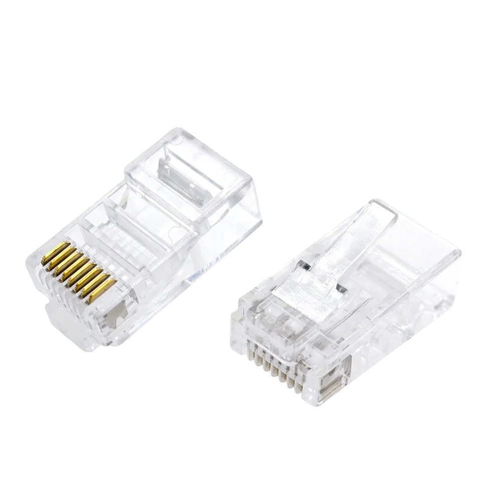 8P8C RJ45 CAT6 Network Plug Connector High Quality Product Category Connectors