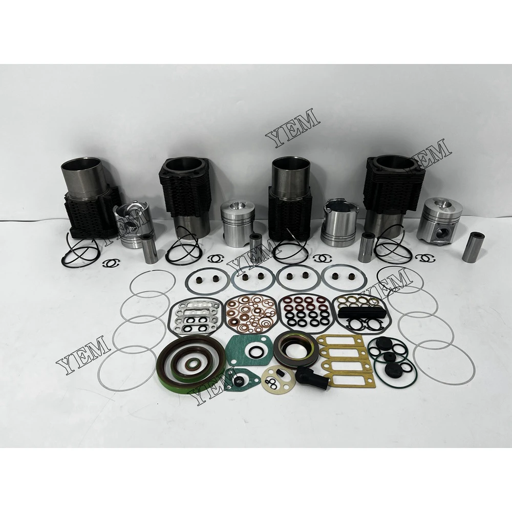 BF4L913 Engine Rebuilding Kit With Cylinder Gaskets Piston Rings Liner for Deutz