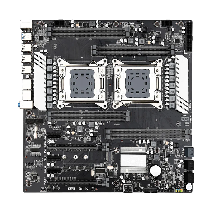 Jingsha X79 Dual-S8 Motherboard - Dual LGA2011 CPU Support