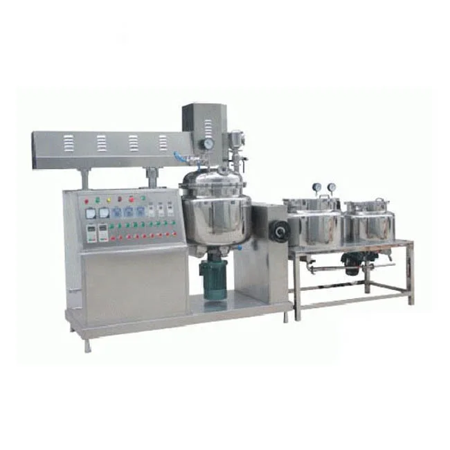 Small Lab Scale 5L 10L 20L 30L Vacuum Homogenizer Emulsifying Mixer Mayonnaise Making Machine