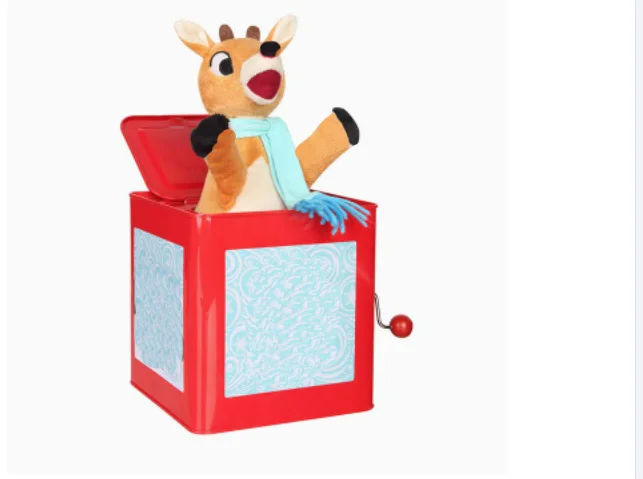 2025 Classic Children's Musical Toy Colorful Durable Tin Box