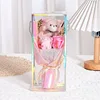 Symphony Box Bear 2 Roses Pink