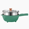 Green-24/28CM-Stainless Steel Steamer Basket